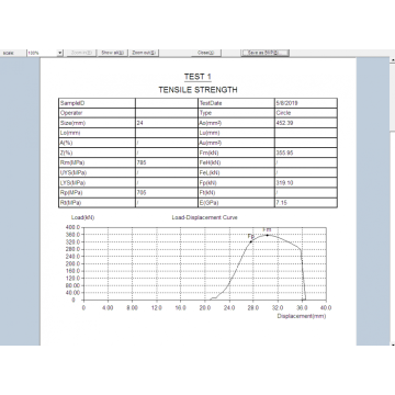 Mesin uji tarik baja 1000 kn