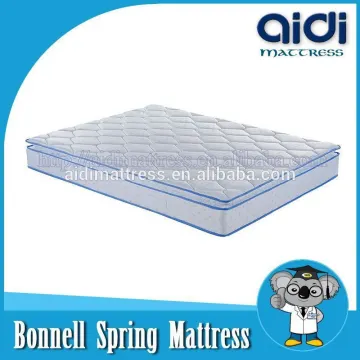 Sky Blue Single Hospital Mattress Wholesale, Cheap Bonnell Spring Mattress, High Density Foam Mattress