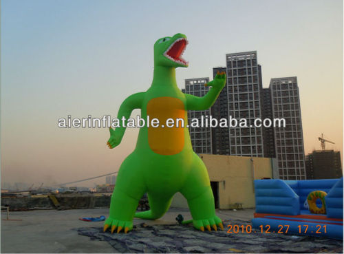 Green PVC Inflatable Dragon Toys