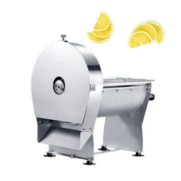 Professional Small Commercial Machines for Efficient Lemon, Vegetable, and Potato Slicing