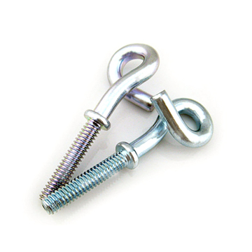 Cangkuk Skru Pigtail Galvanized Steel Carbon Custom