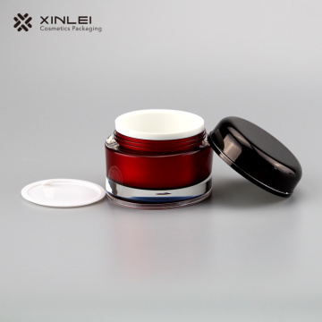 Cosmetic acrylique cosmétique de 15 g d&#39;ellipse