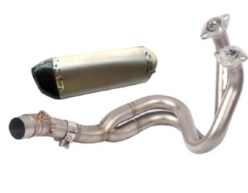 Titanium Alloy Exhaust Pipe Header for Kawasaki ER6N/ER6F/VERSYS 650