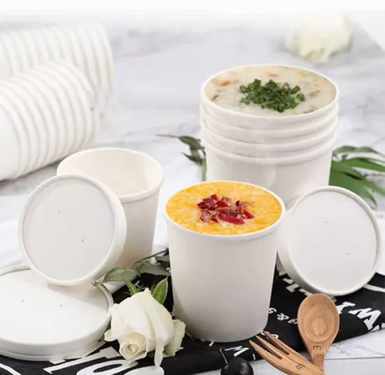 Custom printed ice cream paper bucket
