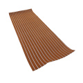 Plancher de bateau en EVA marine marron clair et blanc