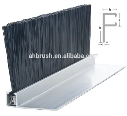 1 m strip brush with H holder