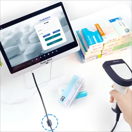 XT6201HD XTIOT Continuous Read USB Barcode Scanner