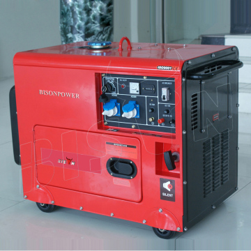 Bison Custom-Made Diesel Generator 7Kw 220V 380V EPA Certified