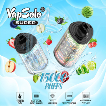 Vapsolo Super 15000 Puff Disposable Vape Wholesale Europe