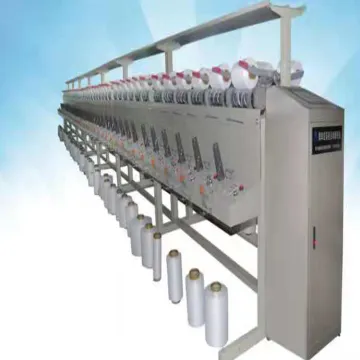 2019 China Textile Machinery: Raw Material Sewing Threads Cone Winding for Dyeing Yarn