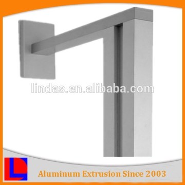 High quality custom nodized aluminum book shelf aluminum profile from china supplier