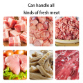 Carne de corte de carne industrial cortando carne