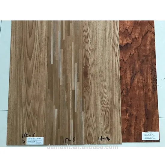 Stain resistant deep embossed wood pvc floor tile for residential usage