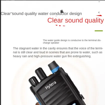 Hytera PT350 Professional Digital Walkie Talkie: Factory Port Mining Broadcast Intercom System