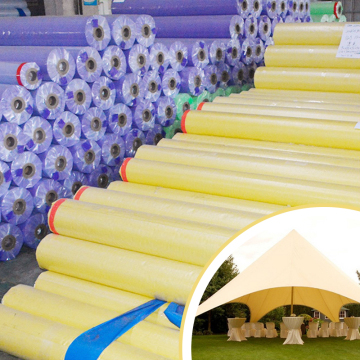 PVC TARPALIN النسيج البوليستر المقاوم للماء لأواني الأسماك والخزانات
