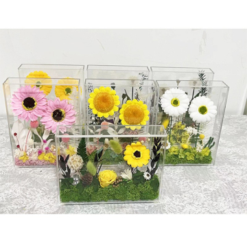Nordic Fresh European Sunflower Dandelion Decorative Acrylic Gift