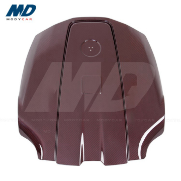 Red Carbon Fiber Engine Cover for 2015-2016 Mercedes-Benz AMG GT/GTS