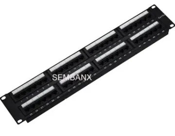 Cat6 48 Ports Patch Panel 