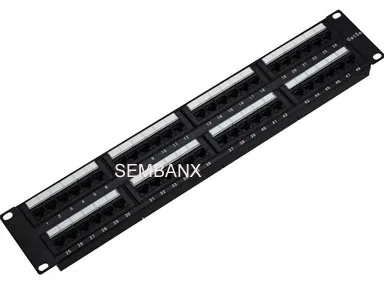 Cat6 48 Ports Patch Panel 