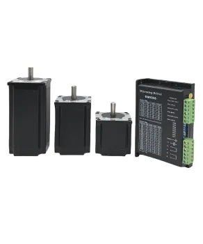 High-Power Nema23 57mm Stepper Motor Driver Kit: 3A, 2-Phase with 1.2Nm, 2Nm, and 3Nm Output for Precise Motion Control