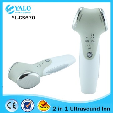 YL-CS670 2 in 1 Ultrasound Ion Facial Beauty Machine