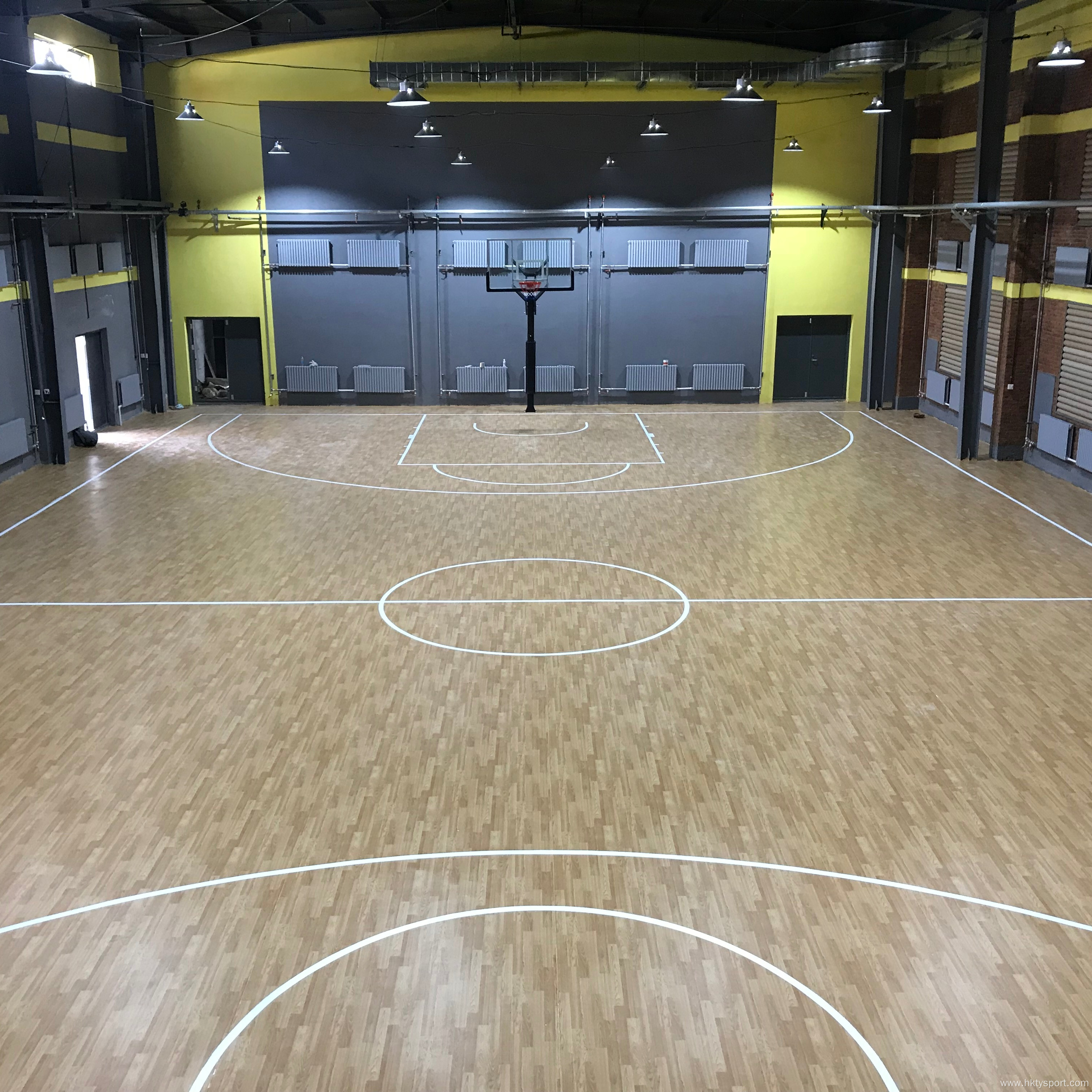 Indoor Wood Basketball Court Flooring