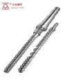Mataas na pagganap na bimetallic screw at bariles para sa plastic extruder