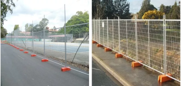 6ft PVC Temporary fence panel