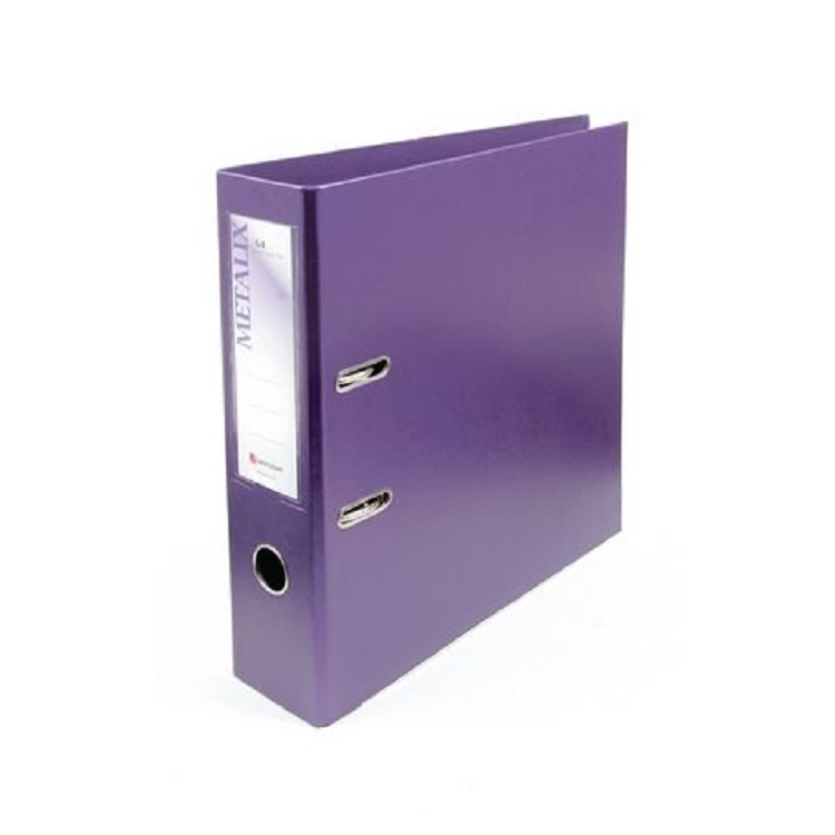 Loose-leaf insertable perforated double-hole folder