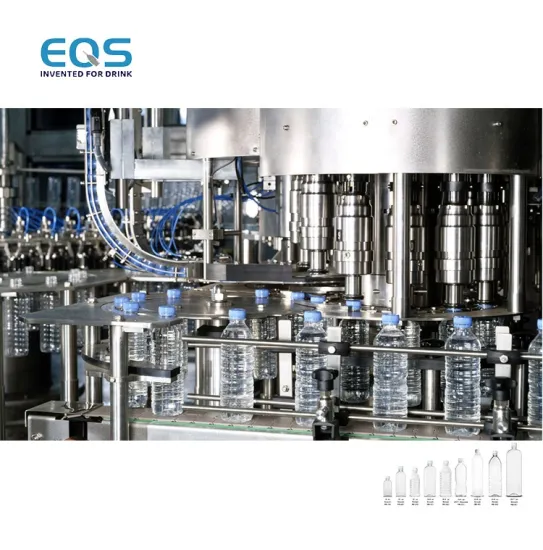 Automatic Rotary 3-in-1 Pet Water Filling Machine