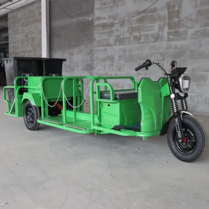 electric garbage truck electric three-wheeled garbage truck