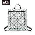 Mochila holográfica de mochila geométrica de mochila geométrica de mochila geométrica