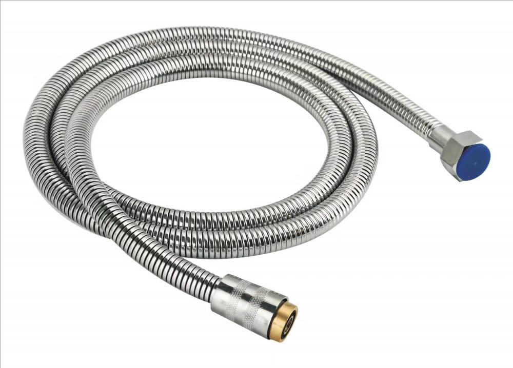 red plated stainless steel flexible shower hose with ACS CE watermark certificate