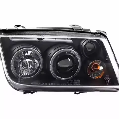 LED Angel Eyes Headlights for VW Bora and Jetta (1999-05)