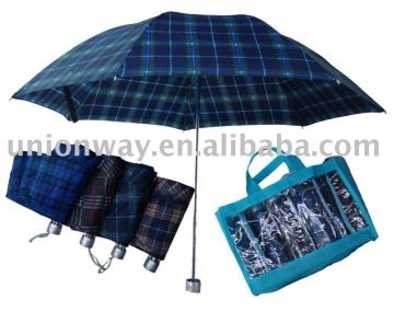 8 ribs folded umbrella