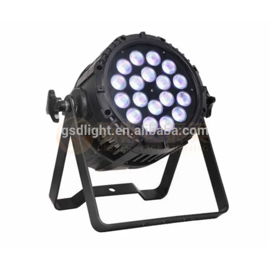 18pcs*10w rgbw led par light waterproof wash led par can
