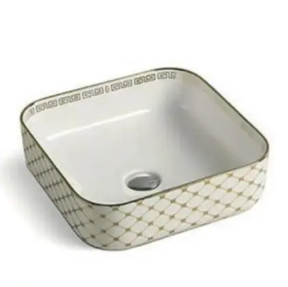 Factory Wholesale Household Bathroom Rectangle Undercounter Sink Basin