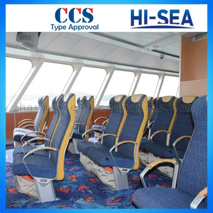 Ferry Passenger Seats with Integrated Life Jacket Bags