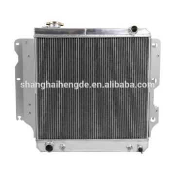 Aluminium Radiator 1987- 2006 for Jeep Wrangler YJ ALL Aluminum Radiator 3 Row