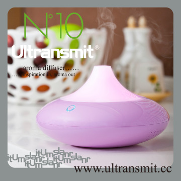 Contemporary portable ultrasonic nirvana aroma diffuser with timer & mist adjustable for aromatherapy