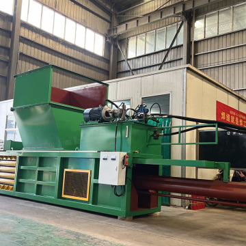 Horizontal Baler Machine for Waste Disposal and Compression