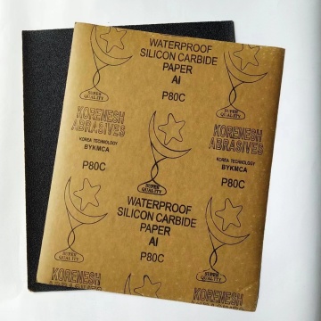 Silicon Carbide Waterproof Abrasive Sand Paper/Sanding Sheet