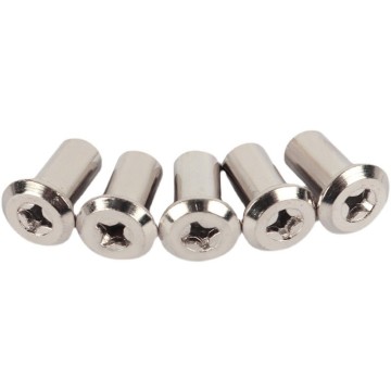 High-Quality Furniture and Timber Connectors: Carbon Steel, Stainless Steel, Zinc Plated Cross Phillips Flat Head Splint Fixed Nuts