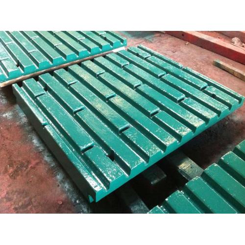 Pièces personnalisées pour la mâchoire Crusher Jaw Plate OEM Produits C63