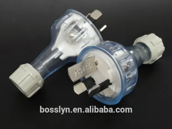 Australia 3 Pin Plug Top - 10amp male rewireable Clear Electrical 240V 10A