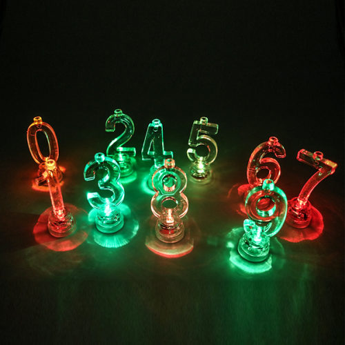 Musical Led Birthday Number Candle Factory Price