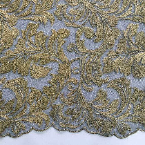 Classic Hot Selling Yarn Embroidery Fabric