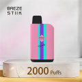 最高の使い捨ての吸血吸引パフbrezeタンク2000パフ