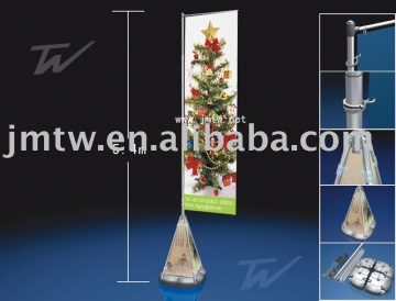 Big size outdoor or indoor Flag banner stand