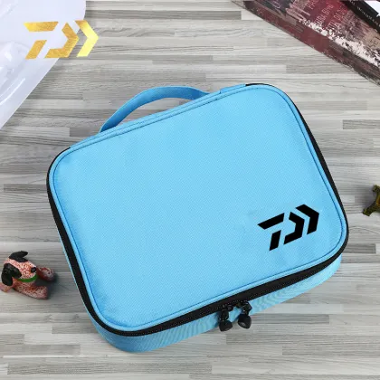 DAIWA Fishing Bag Outdoor Men's Fishing Reel Fishing Tackle Bag Multifunctional Bait Equipment Storage Bag
